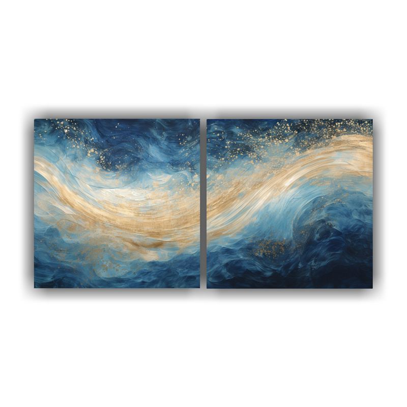 GENERICO - Pinturas Decorativas Temática De Punto Luminoso Hechas De L 160x80cm