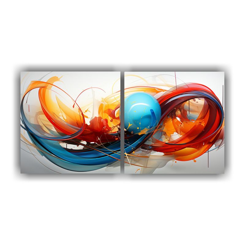 GENERICO - Pinturas Abstractas De Mercado Original Vanguardia 160x80cm