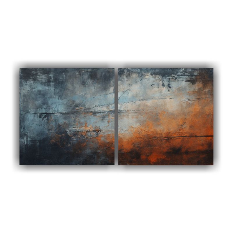 GENERICO - Lienzos Inspiración Bonito Diseño Gráfico Textura Grunge  160x80cm