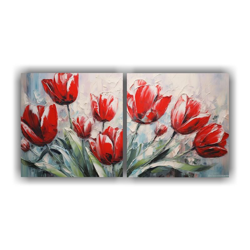 GENERICO - Cuadro Decorativo De Estilo Vanguardista En Lienzo, Pintura  160x80cm