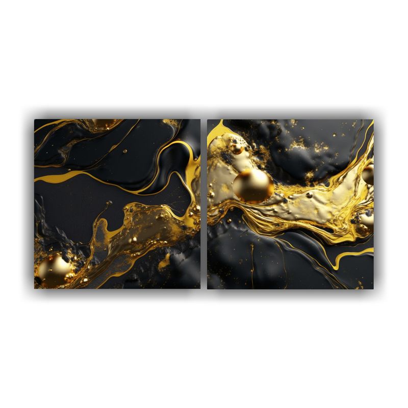 GENERICO - Conjunto De 2 Lienzos De Tela Cálidos Para Cocina, Diseño  160x80cm
