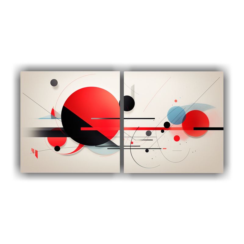 GENERICO - Cuadros Abstractos Minimalistas De Fotografía Moderna 160x80cm