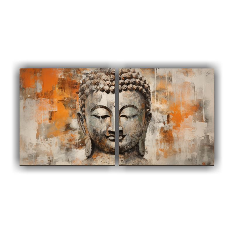 GENERICO - Pinturas Decorativas De Dos Artes De Pared Exposición Buddh 160x80cm