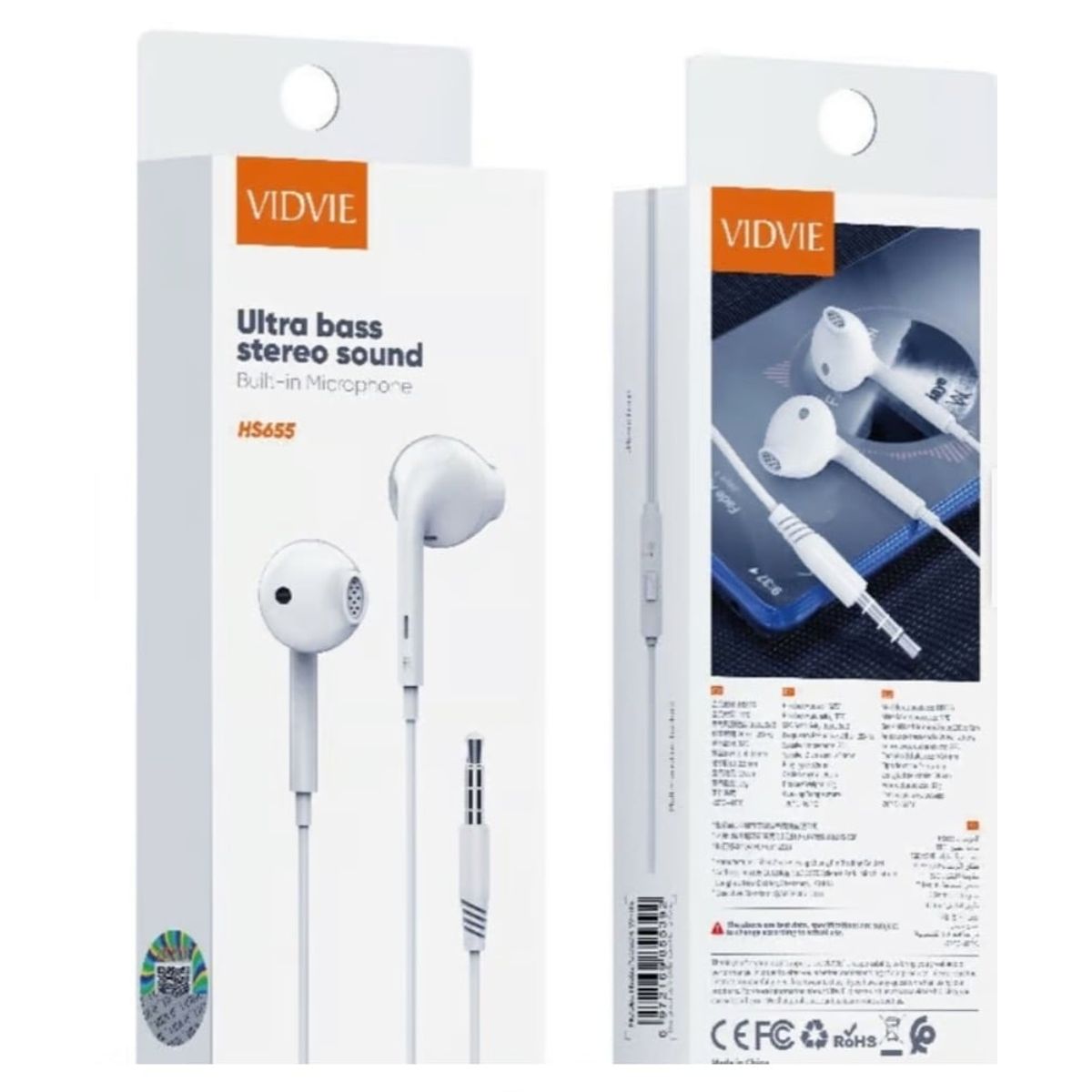 GENERICO - Audifonos Auriculares Vidvie hs655 con Microfono