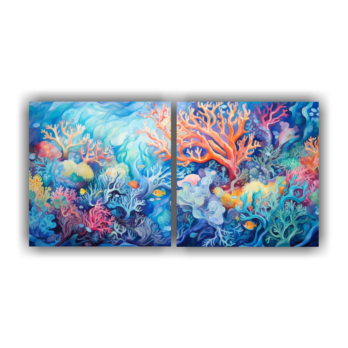 GENERICO - Cuadros Modernos De Decoración Abstracta Con Representació 160x80cm