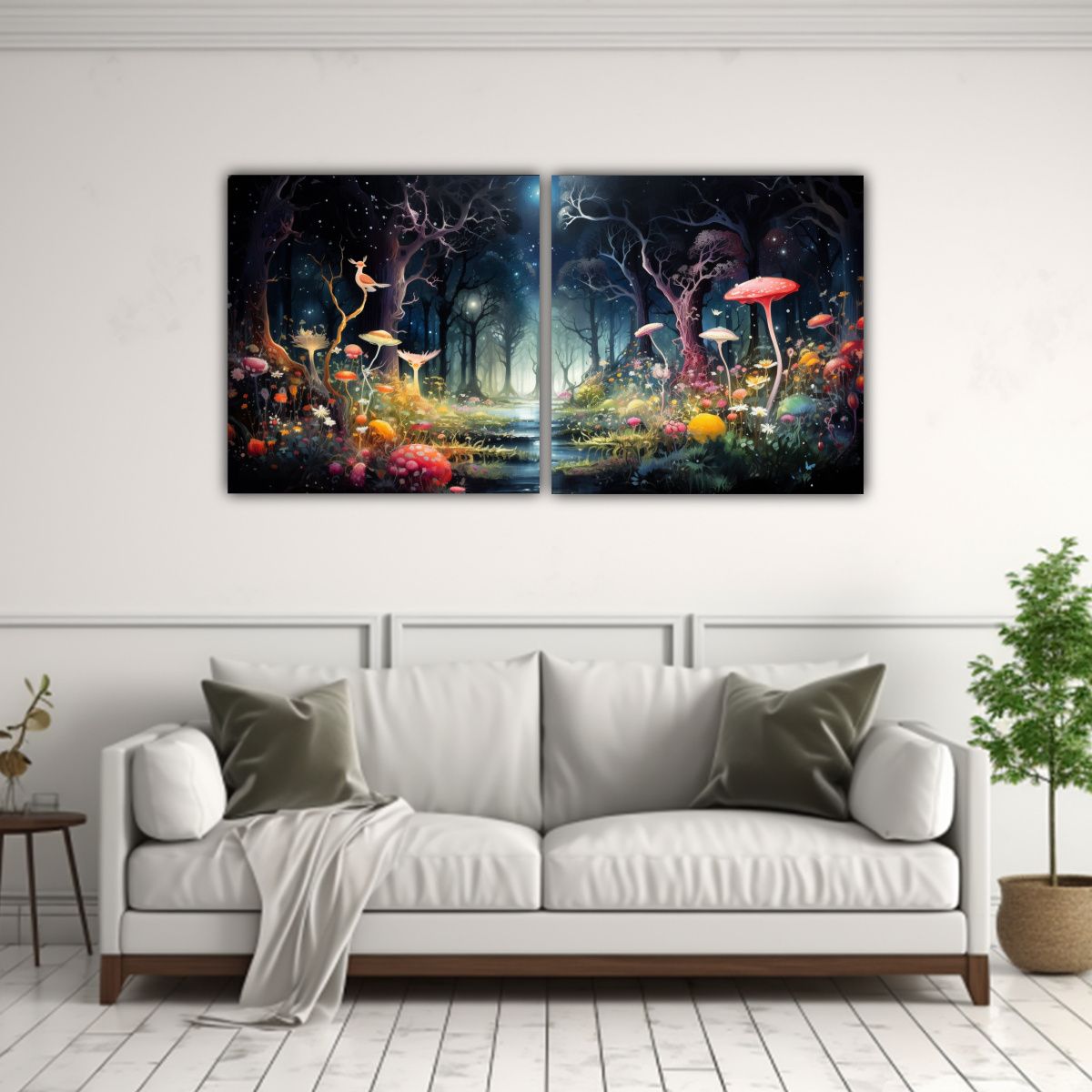 GENERICO - Cuadros Decorativos De Abstracción Visual De Un Sueño De U 160x80cm