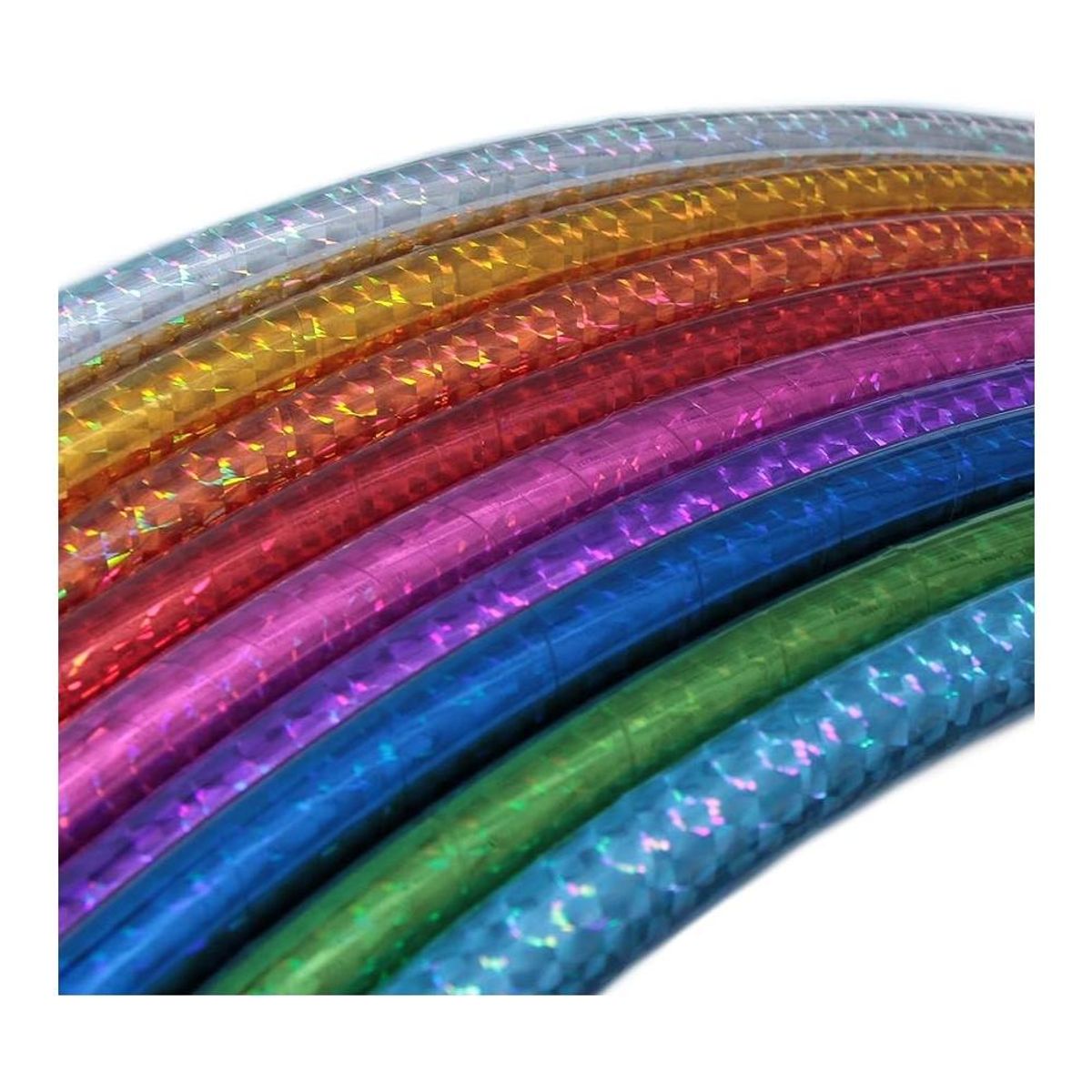 ARTIDIX - Hula Hula aro metalizado morado 72 cm  PA-K2E3