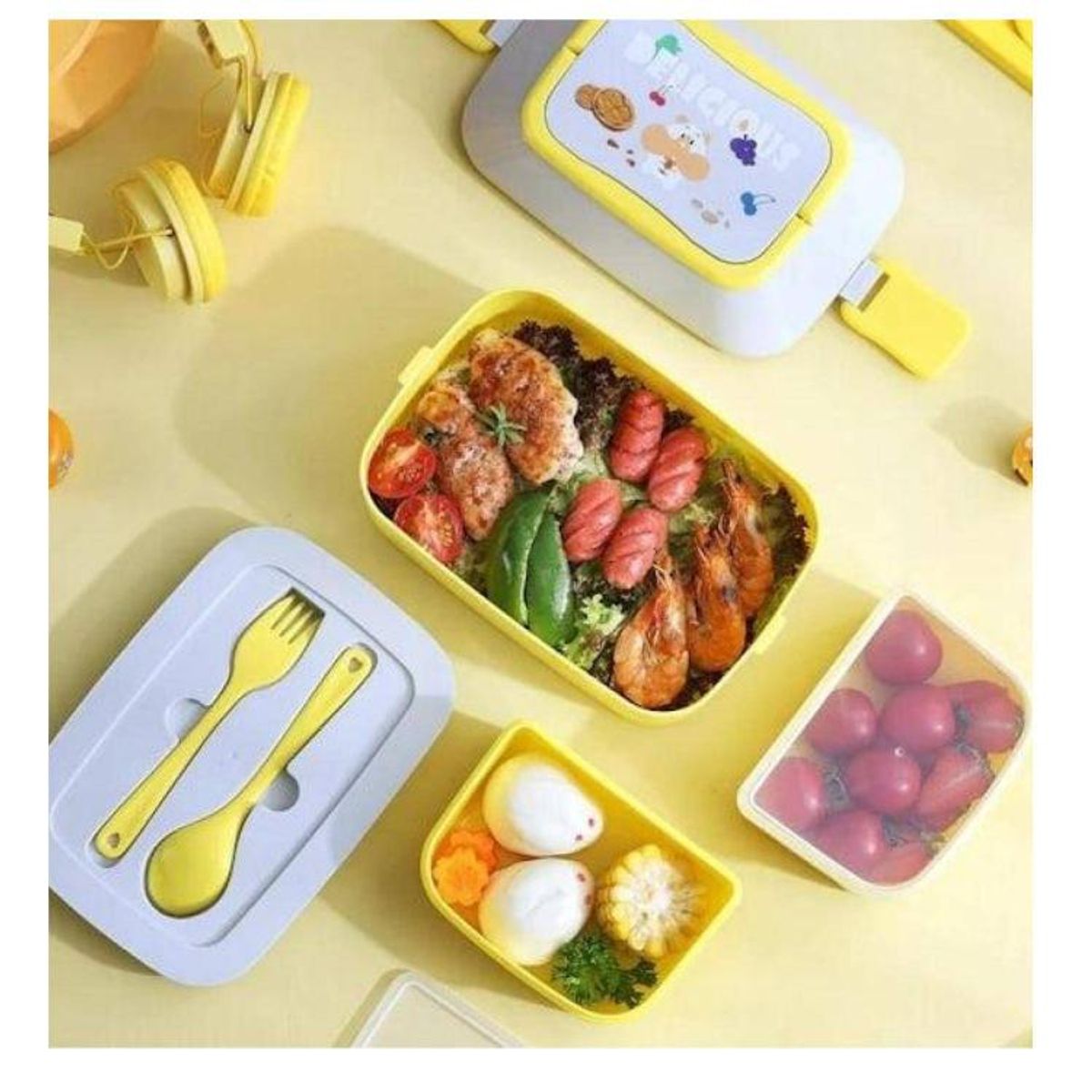 GENERICO - Lonchera Hamster Capacidad 1 Litro Apto Microondas