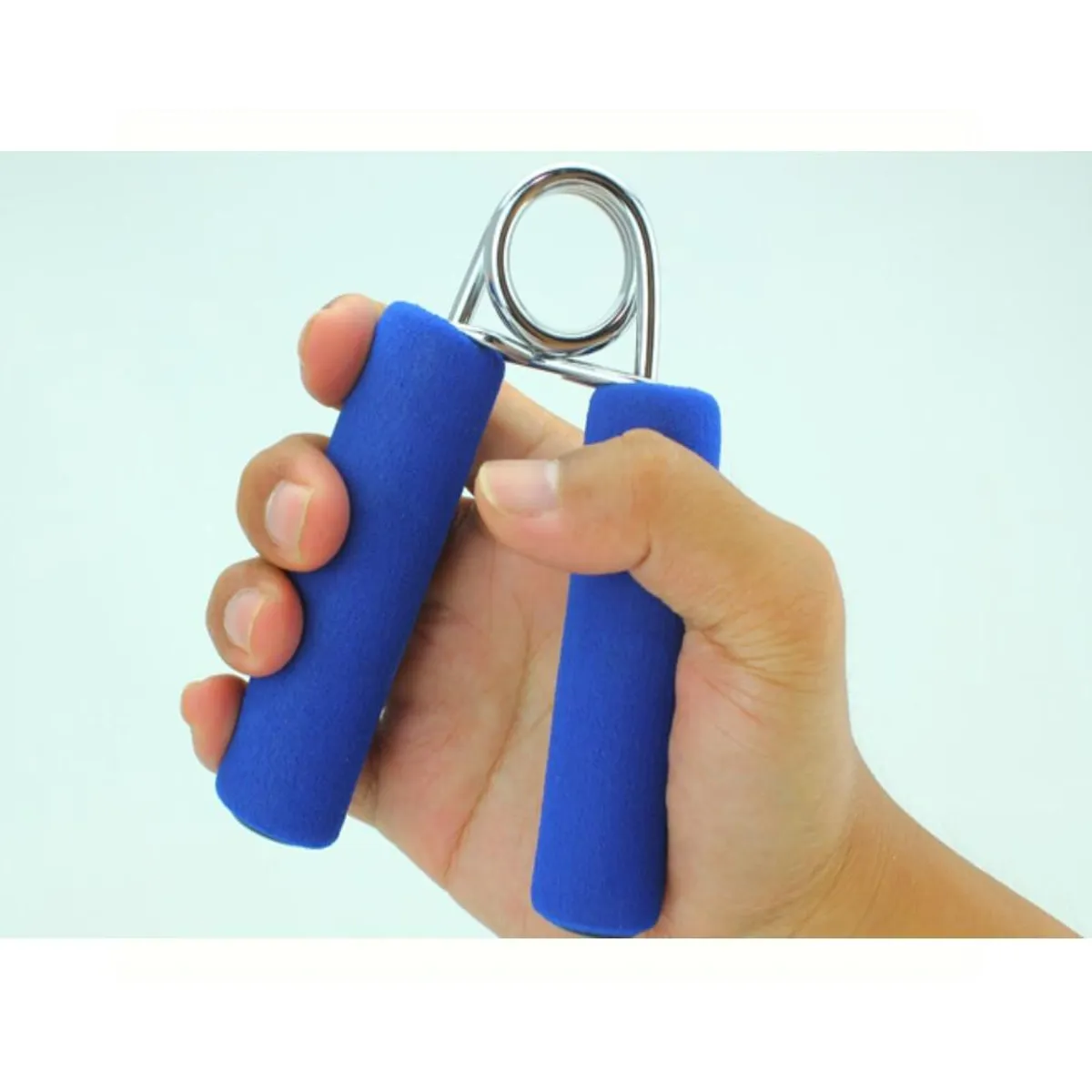 AK SPORT - Mancuerna de mano Hand Grip Ejercitador mango espuma 2 un PA-K1E4 - Azul