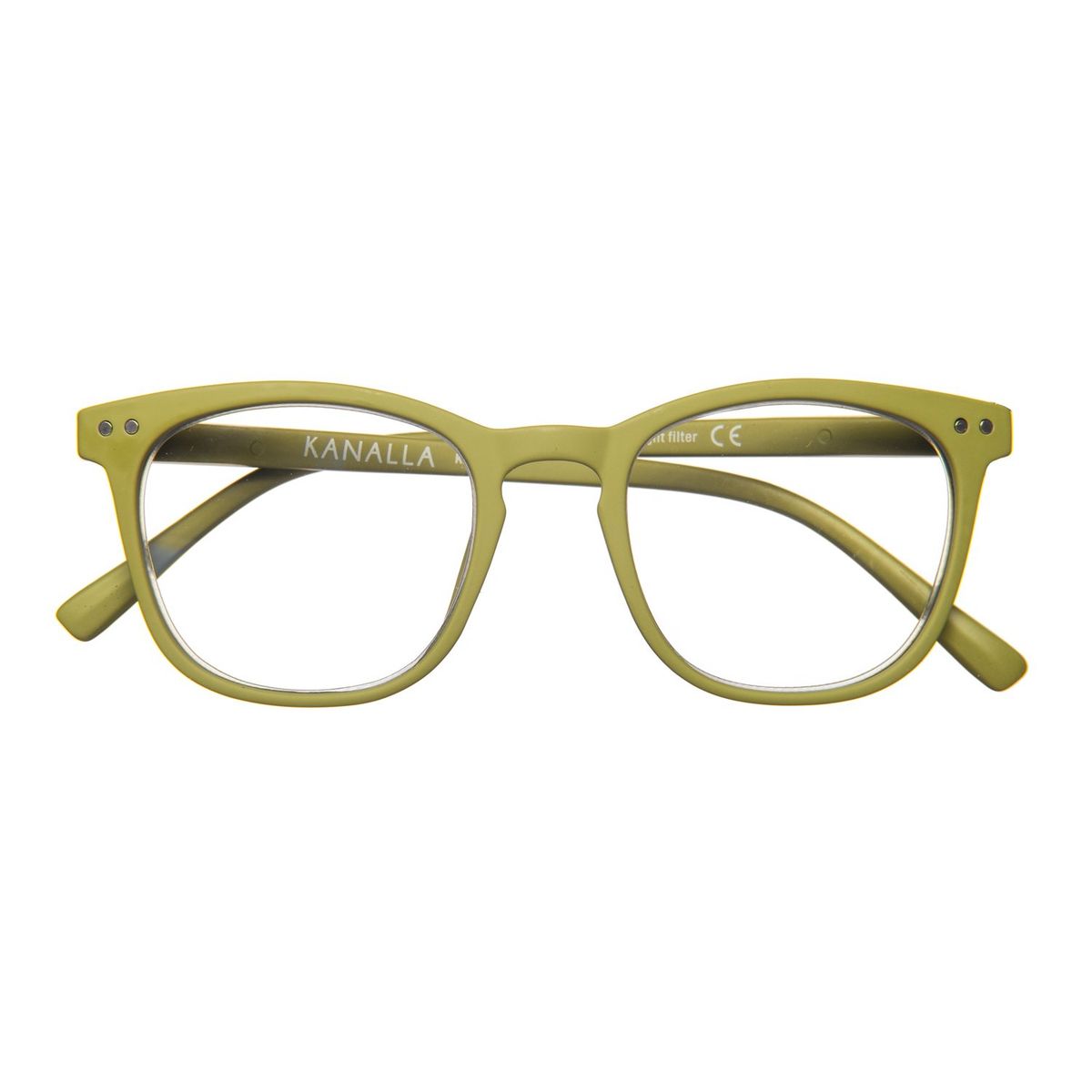 KANALLA - Lente De lectura  Filtro Luz Azul y UV Modelo Avocat Olivo 2.0