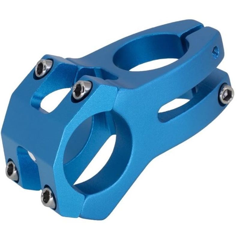 GENERICO - Tee De Manubrio De Aluminio Para Bicicleta Azul