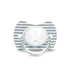 SUAVINEX - CHUPETE FISIOLOGICO SILICONA 6-18M RABBIT GRIS