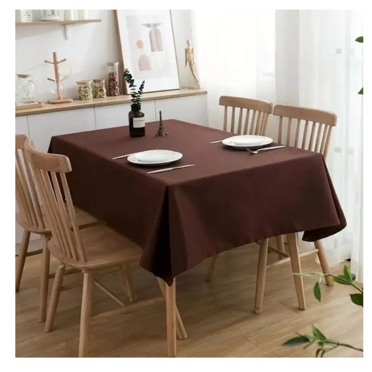 GENERICO - Mantel Anti Manchas Rectangular Género Impermeable 140x140cm