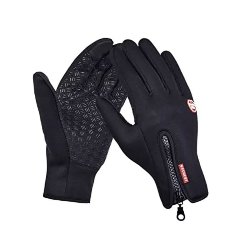 GENERICO - Guantes Para Bicicleta Touch Antideslizante de polar