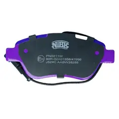 GENERICO - Pastillas Delanteras Fiat Fiorino City 2012 -2022 Nibk