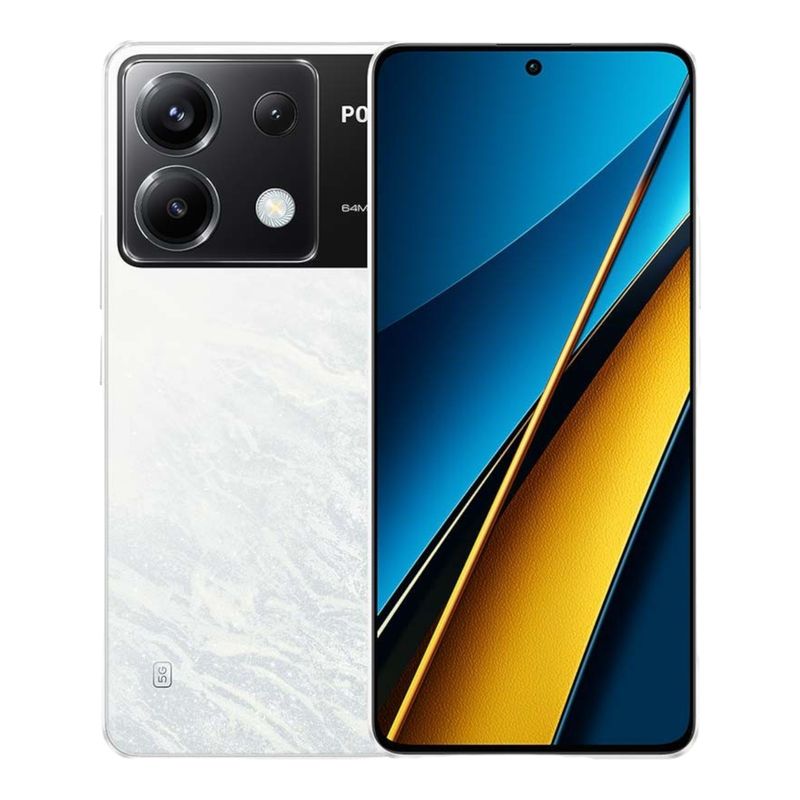 XIAOMI - Xiaomi Poco X6 5G Dual Sim 256Gb White 12Gb Ram
