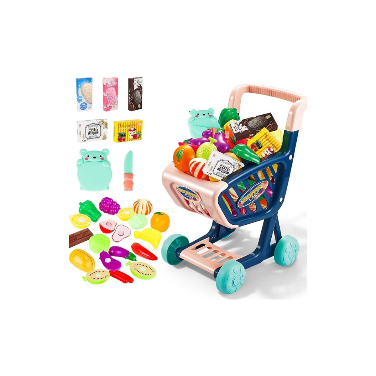 GENERICO - Carrito De Compras De Supermercado Juguete Niños