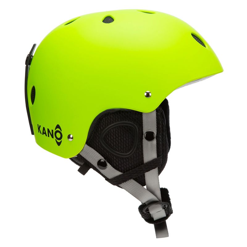 KANO - Casco de Nieve para Niños TALLA L Lime para Ski Snowboard