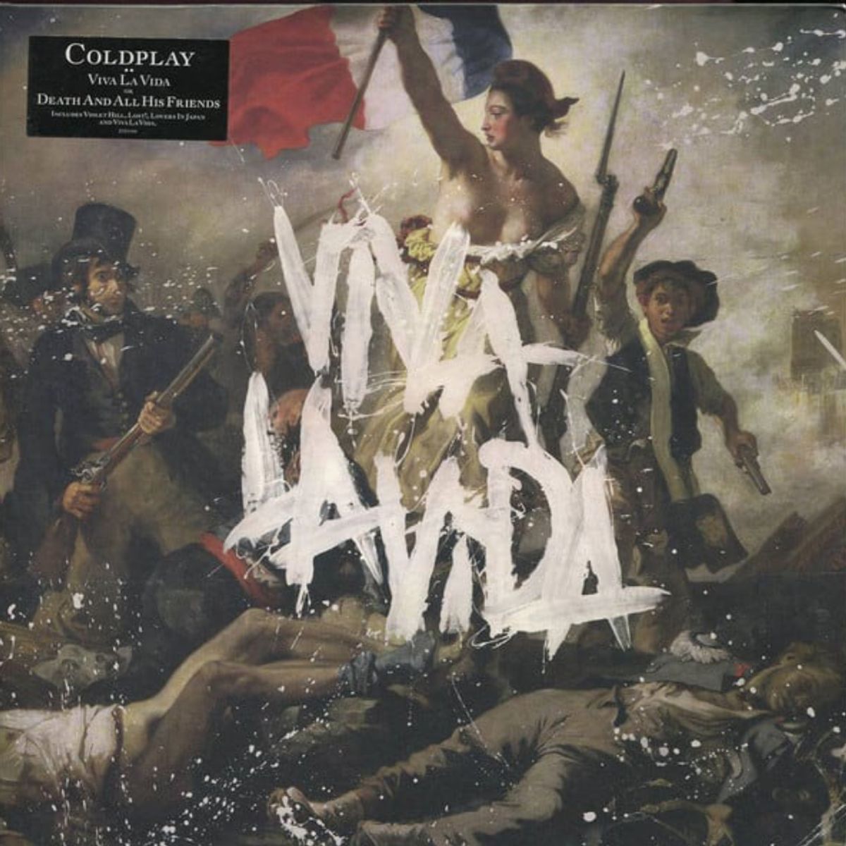 GRUPO LASER DISC - VINILO COLDPLAY  VIVA LA VIDA OR DEATH AND ALL HIS FREIND