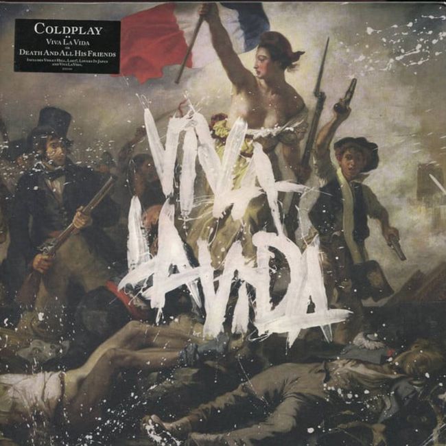 GRUPO LASER DISC - VINILO COLDPLAY  VIVA LA VIDA OR DEATH AND ALL HIS FREIND