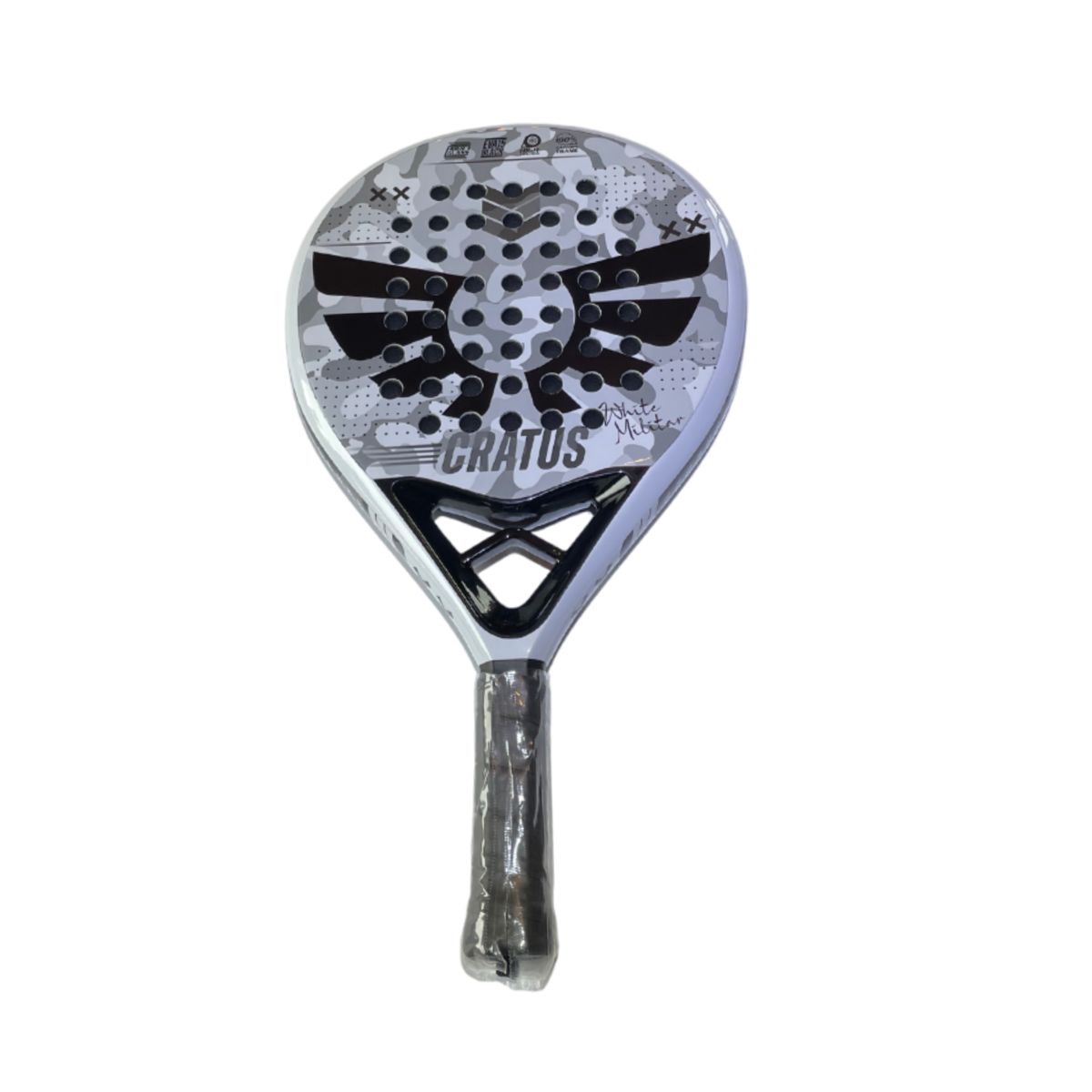 CRATUS - Pala Padel Pro - Cratus White Militar