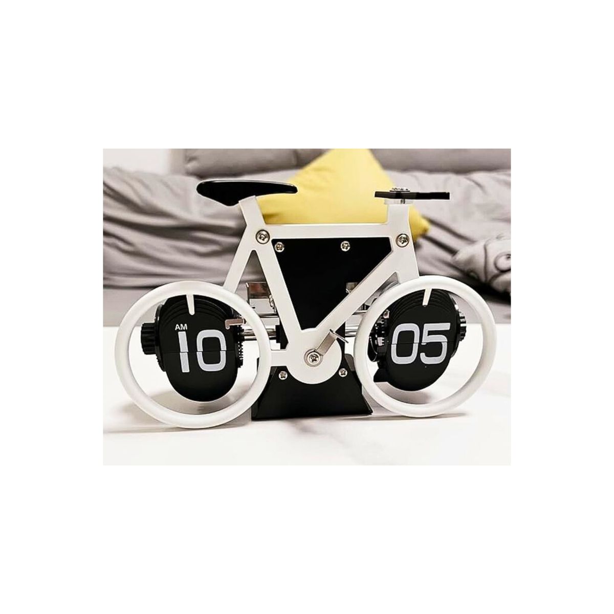 GENERICO - Reloj Digital Diseño De Bicicleta - Hogar Escritorio Oficina