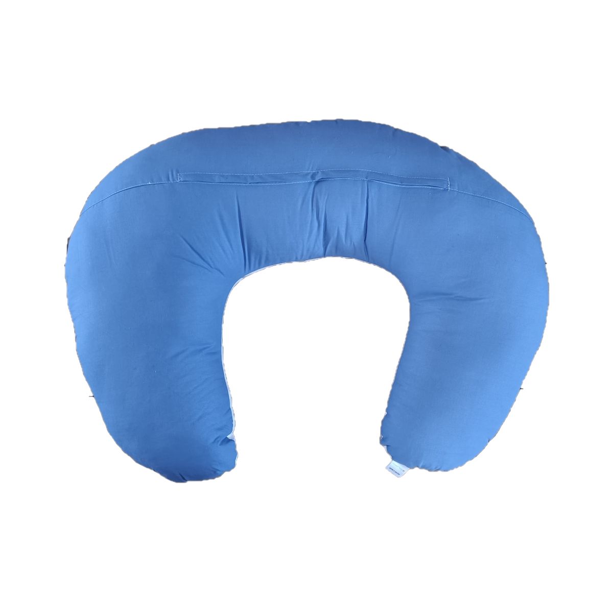 GENERICO - Cojín Lactancia - Blanco Globos Tonos Azules - Azul Jeans