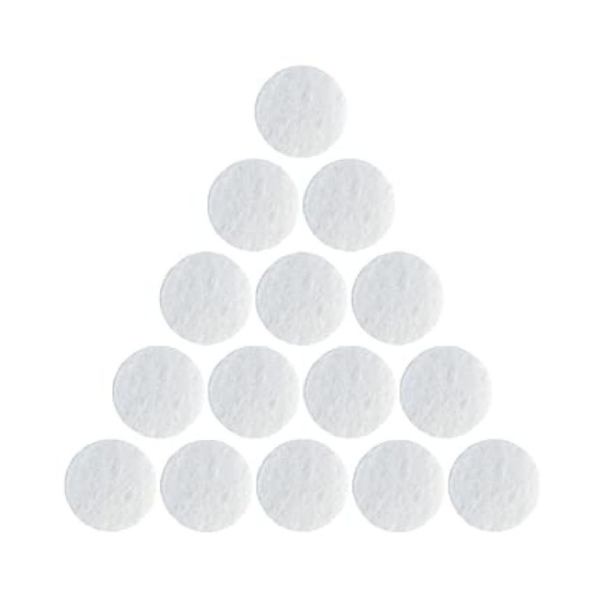 GENERICO - Pack 100 Filtros De Algodón Para Microdermoabrasión