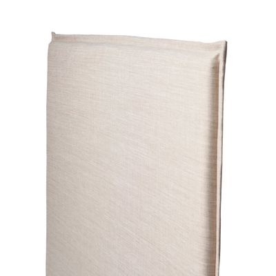 Imagen 2 del producto RESPALDO LAVABLE CON FUNDA PESTAÑA - 1 PLAZA - LINO TUCUMÁN ARENA