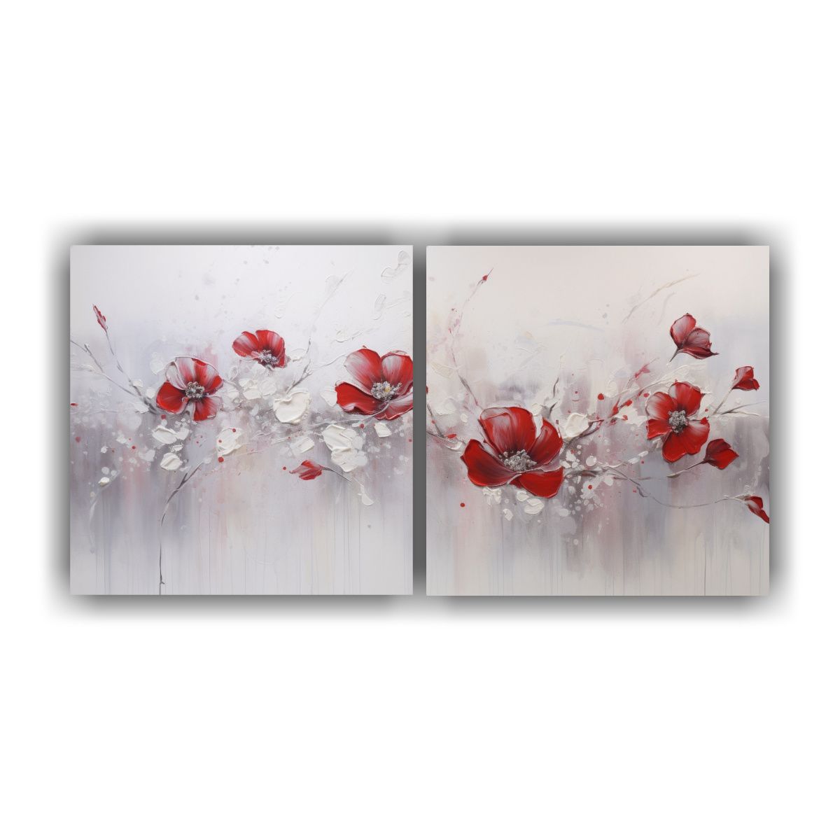 GENERICO - Pintura Acrílica Sin Costuras De Belleza Natural En Blanco 160x80cm