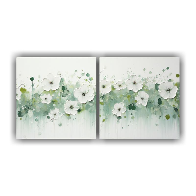 GENERICO - Arte Pared Fotografía Personalidad Acuarela En Blanco 160x80cm