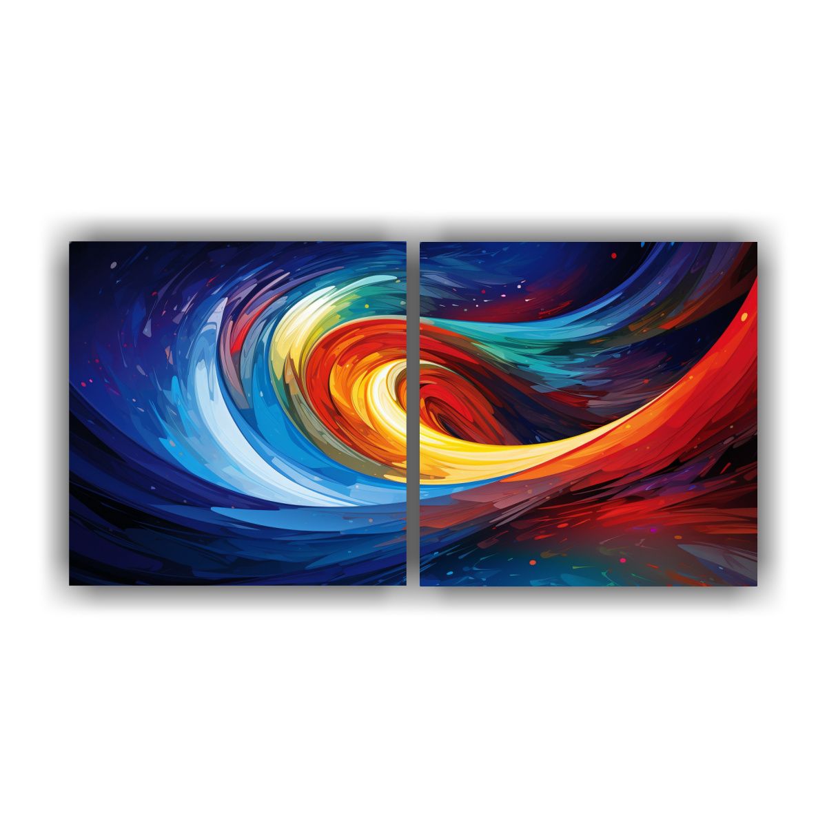 GENERICO - Cuadro Moderno Abstracto Geometría Diseño 160x80cm