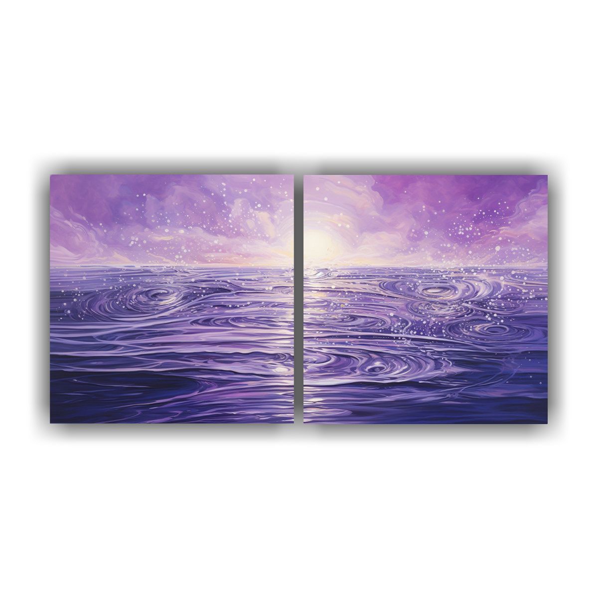 GENERICO - Pinturas Decorativas Vintage Estilo Luminoso De Punto Brilla 160x80cm