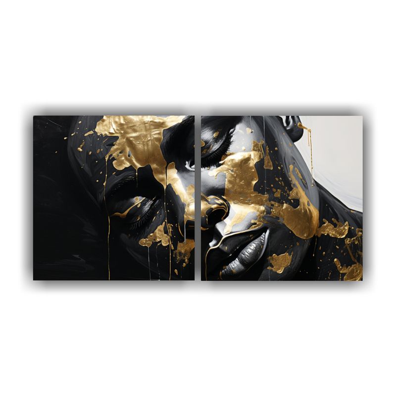 GENERICO - Cuadro Decorativo Fotográfico Con Perspectiva Facial Y Salp 160x80cm