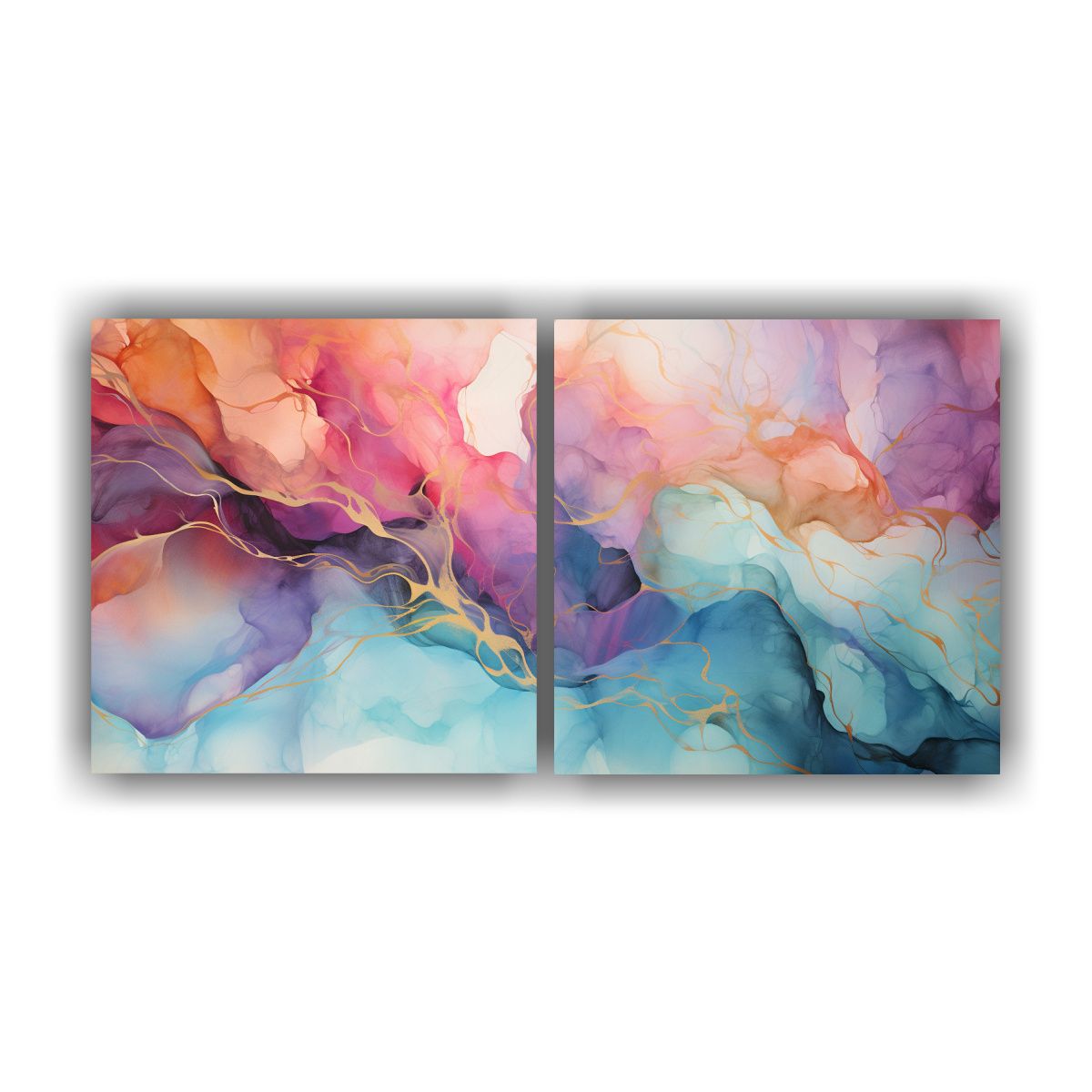 GENERICO - Cuadros Vanguardia Intensidad Alcohol Con Fondo De Tinta Dor 160x80cm