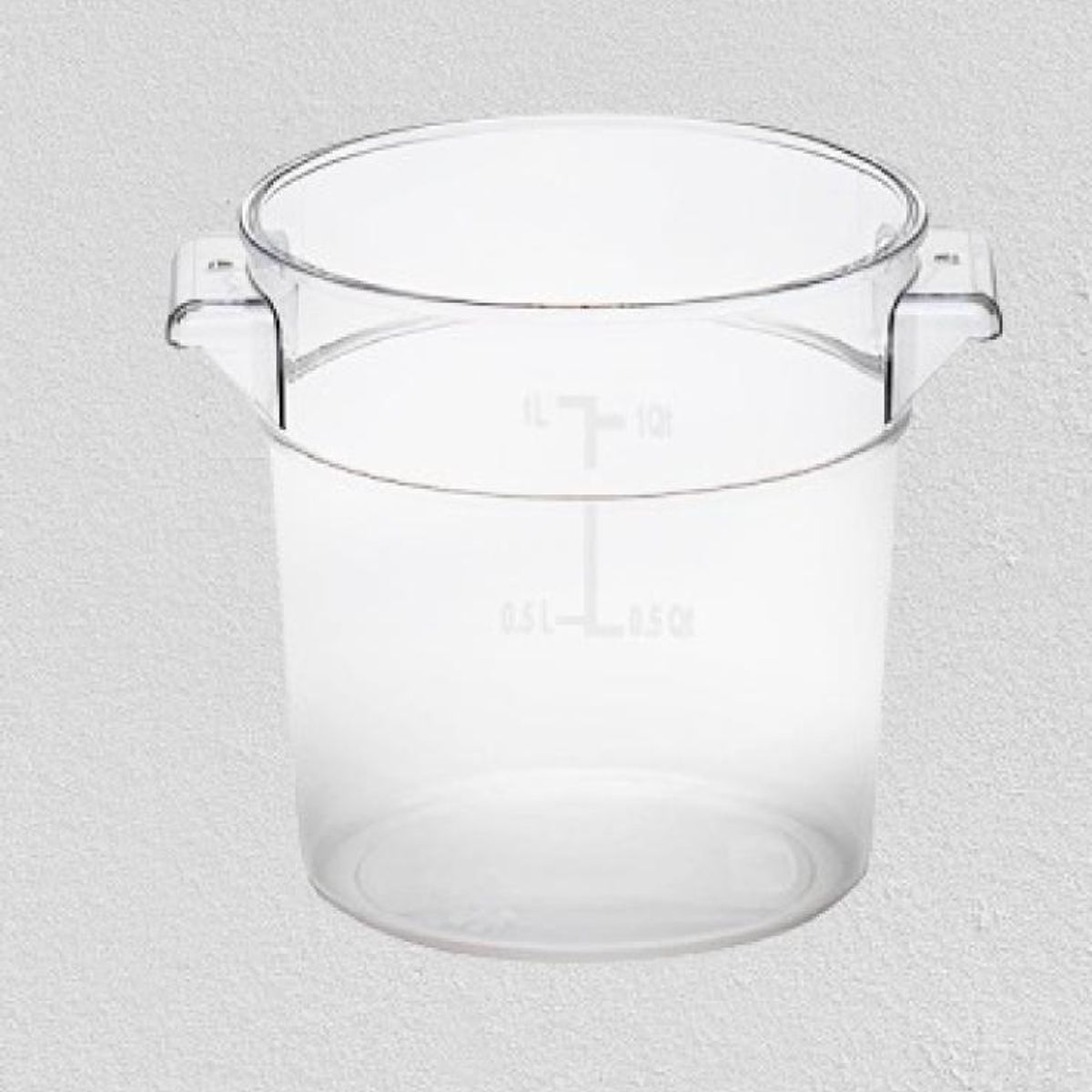 GASTROPLAST - CONTENEDOR POLICARBONATO REDONDO 0,95 LT GASTROPLAST