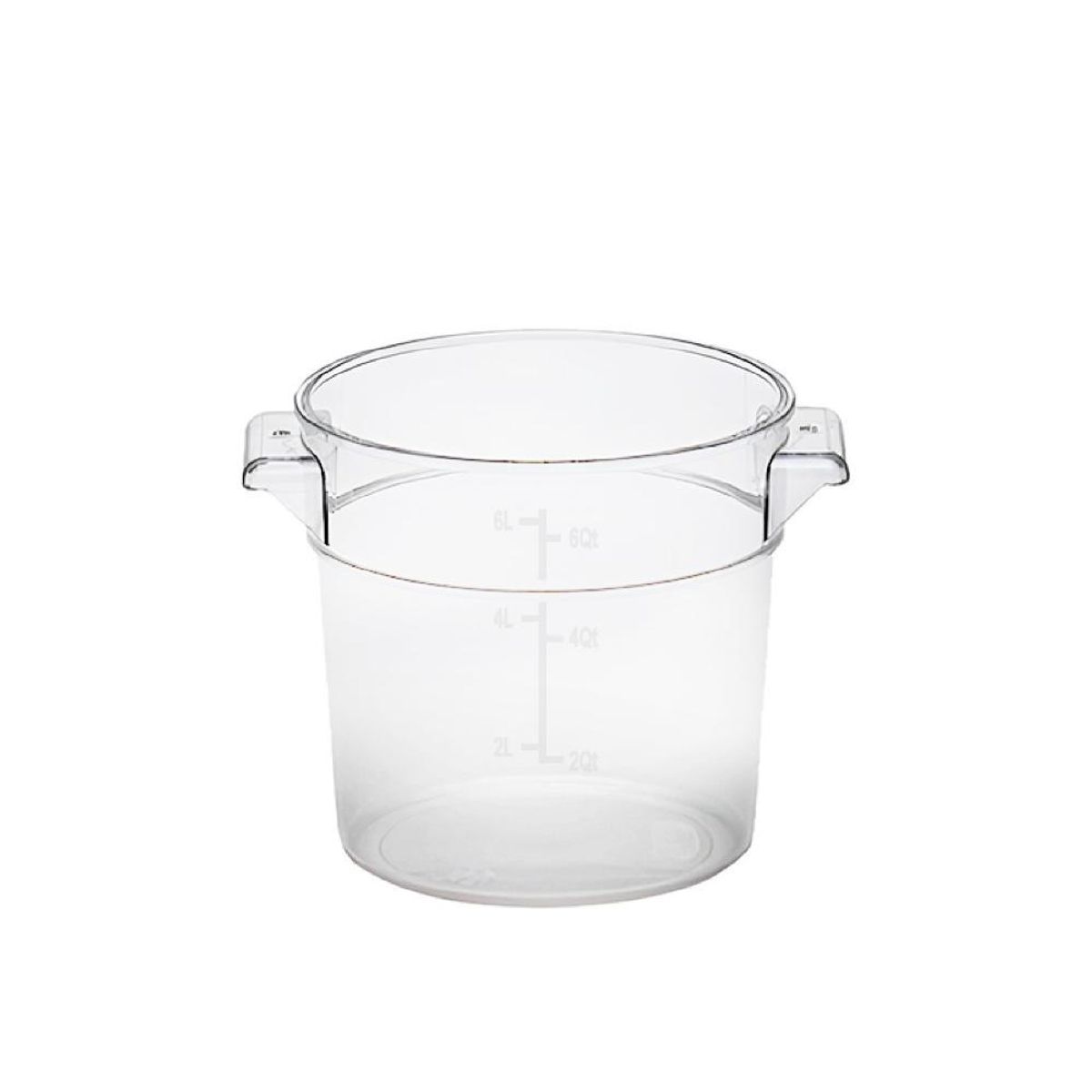 GASTROPLAST - CONTENEDOR POLICARBONATO REDONDO 6 LT GASTROPLAST