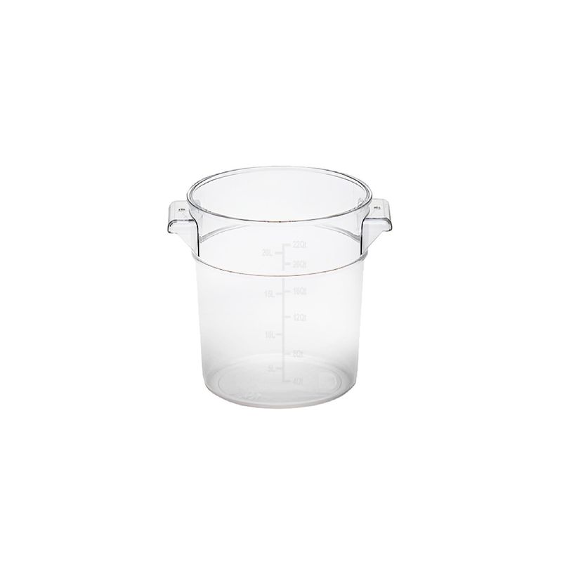 GASTROPLAST - CONTENEDOR POLICARBONATO REDONDO 20,82 LTS GASTROPLAST