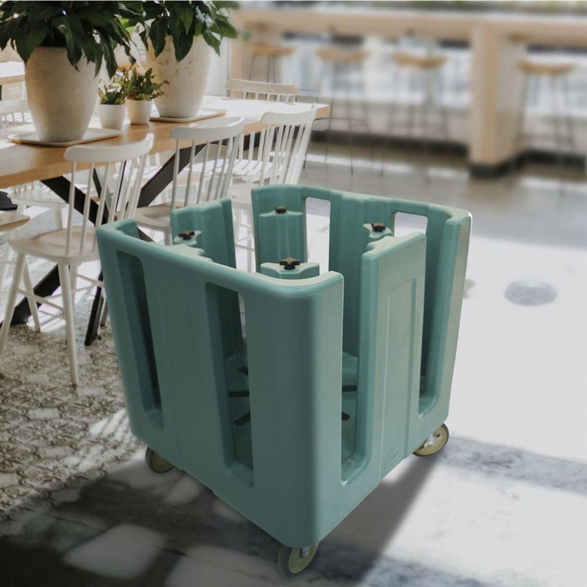 CAMBRO - CARRO PORTA PLATOS AJUSTABLE CAMBRO
