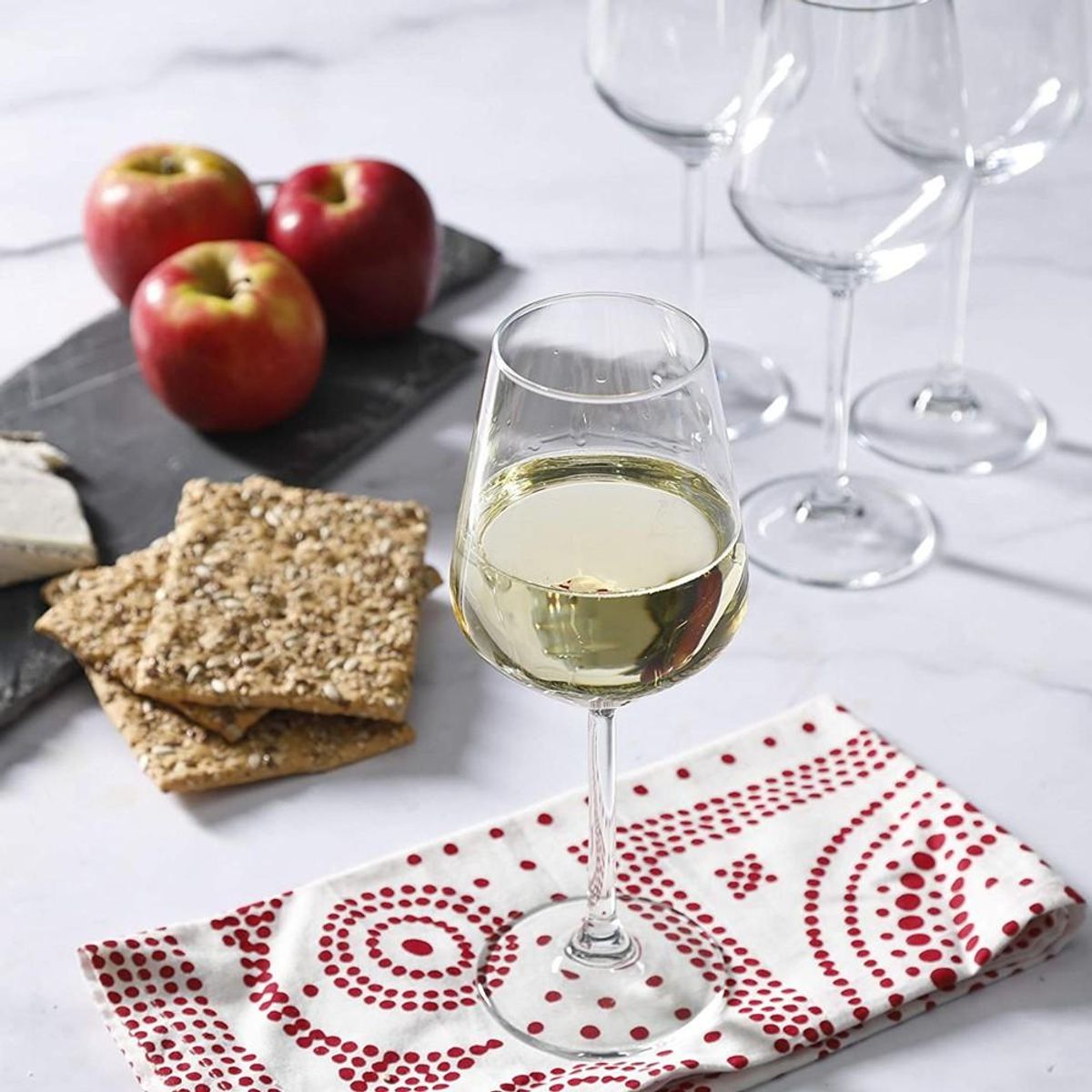 PASABAHCE - SET 6 COPAS VINO BLANCO 350 CC. ALLEGRA PASABAHCE