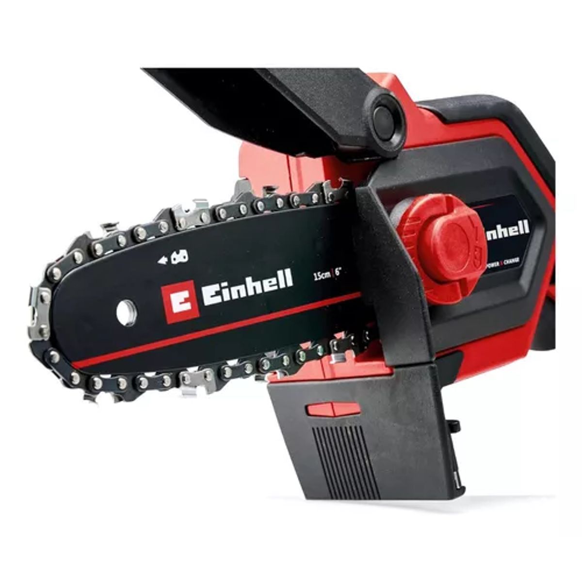EINHELL - Motosierra Ge-ps 1815 Li Bl-solo 18v Bat+ Cargador Einhell Color Rojo