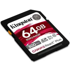 KINGSTON - Memoria SD Canvas React Plus SDXC 64 GB UHS-II