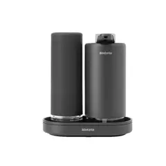 BRABANTIA - Set Dispensador de jabón SinkStyle 2x200 ml Infinite Grey