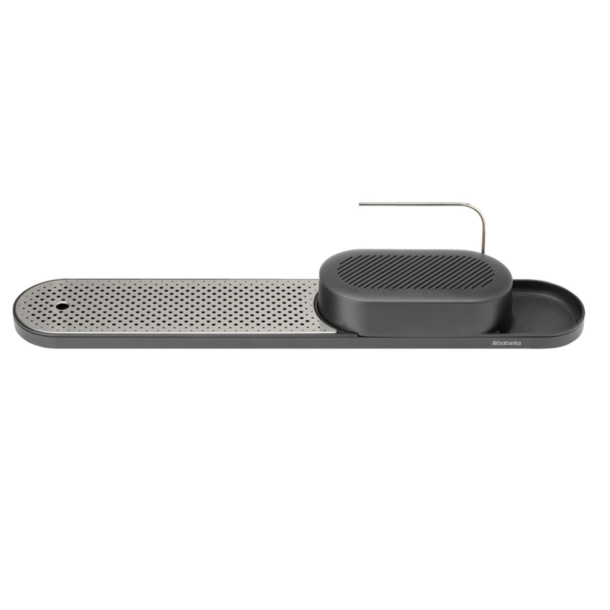 BRABANTIA - Organizador y bandeja de secado SinkStyle Infinite Grey