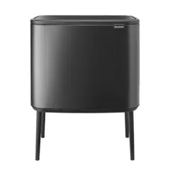 BRABANTIA - Basurero Bo Touch 11 + 23 Lt Confident Grey