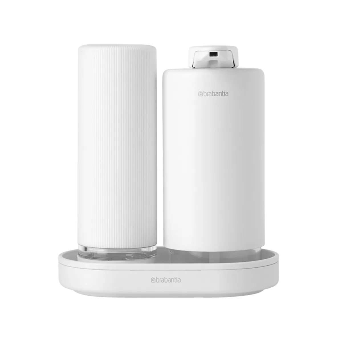 BRABANTIA - Set Dispensador de jabón SinkStyle 2x200 ml Fresh White