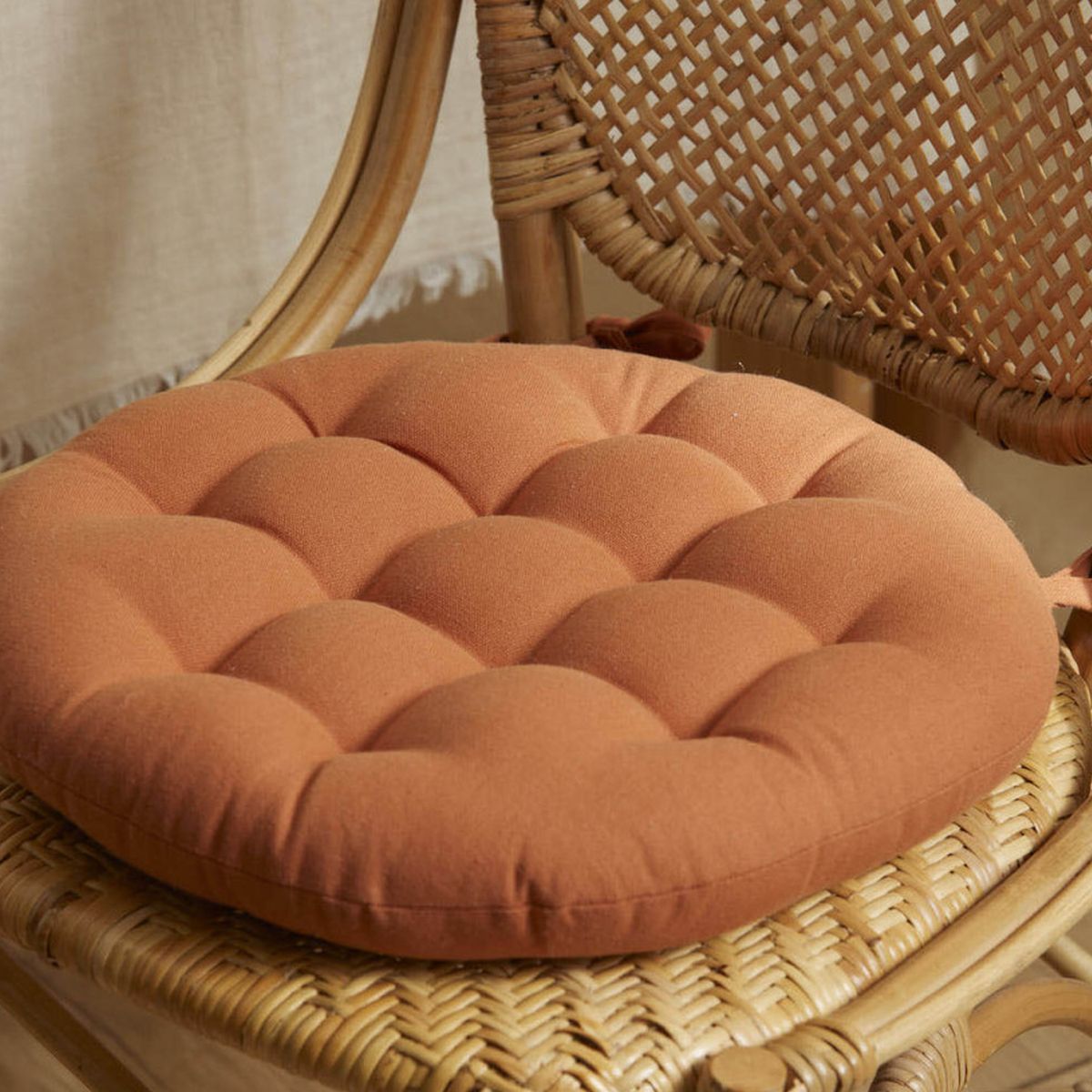 CALMA HOUSE - Cojín de Silla Gavema2 Tierra Diam 40 Calma House