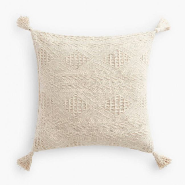 CALMA HOUSE - Funda Cojín Chicago Crudo 60x60 Calma House