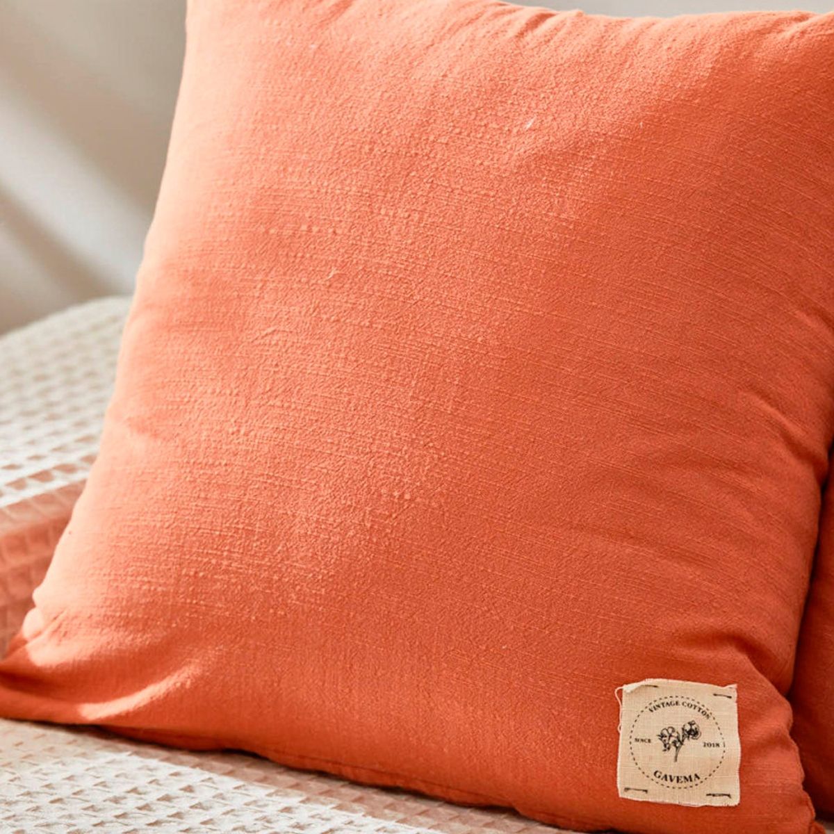 CALMA HOUSE - Funda Cojín Gavema2 45x45 Tierra Calma House