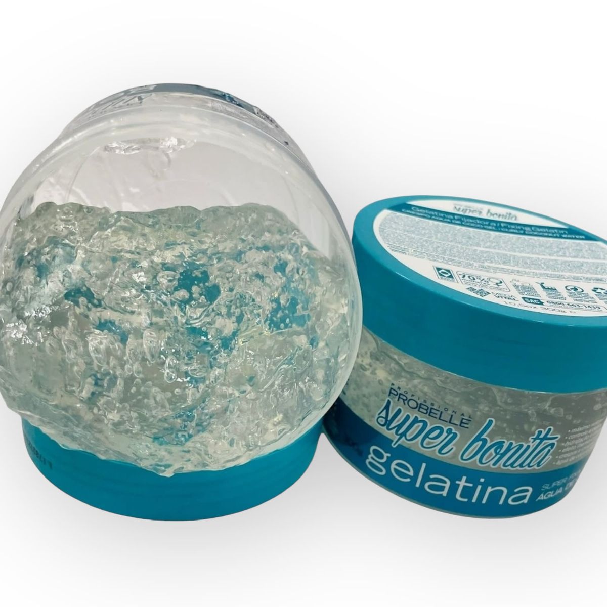 PROBELLE - GEL FIJADOR 300ML RIZADO AGUA DE COCO PROBELLE